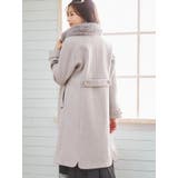 フェイクウールファー襟付きロングコート | LUDIC PARK | 詳細画像13 