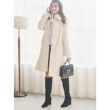 フェイクウールファー襟付きロングコート | LUDIC PARK | 詳細画像25 