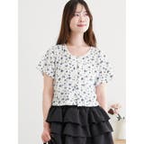 小花柄 レースアッププルオーバー | LUDIC PARK | 詳細画像9 