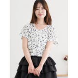 小花柄 レースアッププルオーバー | LUDIC PARK | 詳細画像10 