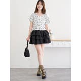 小花柄 レースアッププルオーバー | LUDIC PARK | 詳細画像15 