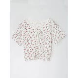 小花柄 レースアッププルオーバー | LUDIC PARK | 詳細画像20 