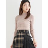 ランダムリブボトルネックニットトップス | LUDIC PARK | 詳細画像18 