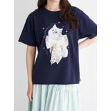 ネコリボン×パールTシャツ | LUDIC PARK | 詳細画像3