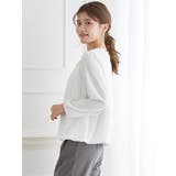 ラクケアアクセサリー付きタックバルーンブラウス | LUDIC PARK | 詳細画像4 