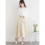 ラクケアアクセサリー付きタックバルーンブラウス | LUDIC PARK | 詳細画像18 