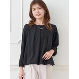 ラクケアアクセサリー付きタックバルーンブラウス | LUDIC PARK | 詳細画像19 