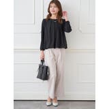 ラクケアアクセサリー付きタックバルーンブラウス | LUDIC PARK | 詳細画像20 