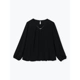 ラクケアアクセサリー付きタックバルーンブラウス | LUDIC PARK | 詳細画像40 