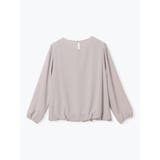 ラクケアアクセサリー付きタックバルーンブラウス | LUDIC PARK | 詳細画像43 