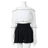 配色メロー×オフショル水着 スイムウェア 3点セット | Resort Island | 詳細画像26 