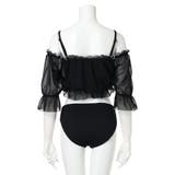 配色メロー×オフショル水着 スイムウェア 3点セット | Resort Island | 詳細画像37 