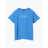 青 | 鉢植えプリント×刺しゅうTシャツ | LUDIC PARK