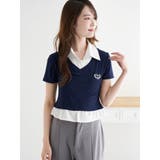 シャツレイヤード風トップス | LUDIC PARK | 詳細画像2 