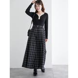 ヘンリーネックリブニットトップス（無地・ボーダー柄） | LUDIC PARK | 詳細画像18 