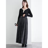 ヘンリーネックリブニットトップス（無地・ボーダー柄） | LUDIC PARK | 詳細画像19 