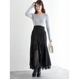 ヘンリーネックリブニットトップス（無地・ボーダー柄） | LUDIC PARK | 詳細画像23 