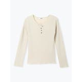 ヘンリーネックリブニットトップス（無地・ボーダー柄） | LUDIC PARK | 詳細画像28 