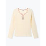 ヘンリーネックリブニットトップス（無地・ボーダー柄） | LUDIC PARK | 詳細画像29 