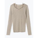 フロントクロスリブラメニットトップス | LUDIC PARK | 詳細画像33 