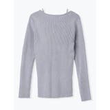 フロントクロスリブラメニットトップス | LUDIC PARK | 詳細画像37 