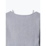 フロントクロスリブラメニットトップス | LUDIC PARK | 詳細画像41 