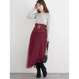 カーデ風リブニットプルオーバー | LUDIC PARK | 詳細画像17 