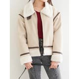 パイピングムートンジャケット | LUDIC PARK | 詳細画像10 