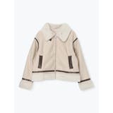 パイピングムートンジャケット | LUDIC PARK | 詳細画像25 