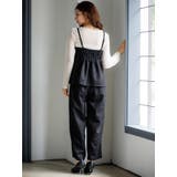 [SET]スエードポンチラップ風キャミソール×ワイドパンツ | LUDIC PARK | 詳細画像4 