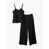 [SET]スエードポンチラップ風キャミソール×ワイドパンツ | LUDIC PARK | 詳細画像16 