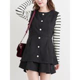 黒 | スエポンベストセットアップ | LUDIC PARK