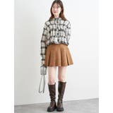 スエードミニプリーツスカート | LUDIC PARK | 詳細画像15 