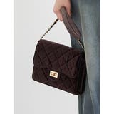 ベロアフラップショルダーバッグ | LUDIC PARK | 詳細画像7