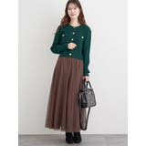 [2WAY]ビジュー付きツイード×フェイクレザーバッグ | LUDIC PARK | 詳細画像6 