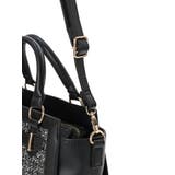 [2WAY]ビジュー付きツイード×フェイクレザーバッグ | LUDIC PARK | 詳細画像19 