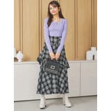 パール付きクロスリブニットトップス | LUDIC PARK | 詳細画像6