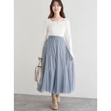 パール付きクロスリブニットトップス | LUDIC PARK | 詳細画像27