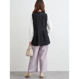 ツイードペプラムベスト | LUDIC PARK | 詳細画像21 