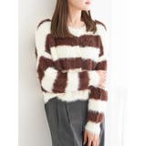 フェザーボーダーカーディガン | LUDIC PARK | 詳細画像1 