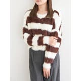 フェザーボーダーカーディガン | LUDIC PARK | 詳細画像2 