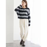 フェザーボーダーカーディガン | LUDIC PARK | 詳細画像16 