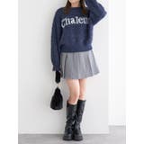 ラメフェザーロゴジャガードプルオーバー | LUDIC PARK | 詳細画像23 