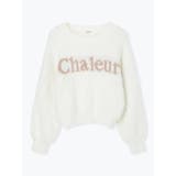 ラメフェザーロゴジャガードプルオーバー | LUDIC PARK | 詳細画像31 