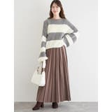 シャギーボーダーショート丈ニットプルオーバー | LUDIC PARK | 詳細画像12 