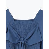 フロントリボンシャーリングブラウス（無地・チェック柄） | LUDIC PARK | 詳細画像46 