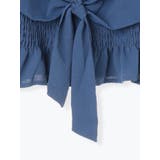 フロントリボンシャーリングブラウス（無地・チェック柄） | LUDIC PARK | 詳細画像48 