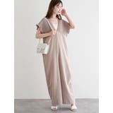 ピーチ起毛シャーリングサロペット | LUDIC PARK | 詳細画像13