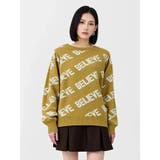 カラシ | パイルロゴジャガードプルオーバー | LUDIC PARK