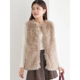 モカ茶 | ラメファーベスト | LUDIC PARK